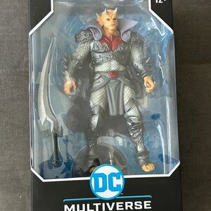 DC Multiverse The Demon Action Figure in Black and Silver with Flesh Accents